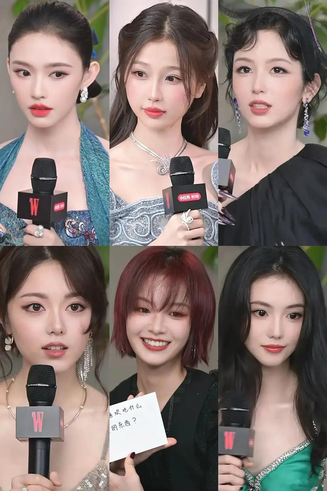 w盛典95🌸00🌸都挺好看的 明星W盛典造型图W年度光影盛典 ​​​