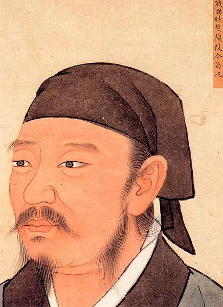 儒家学派里有个人是很另类的，这个人就是荀子，他与孔孟的观点完全不同，孔孟认为“人
