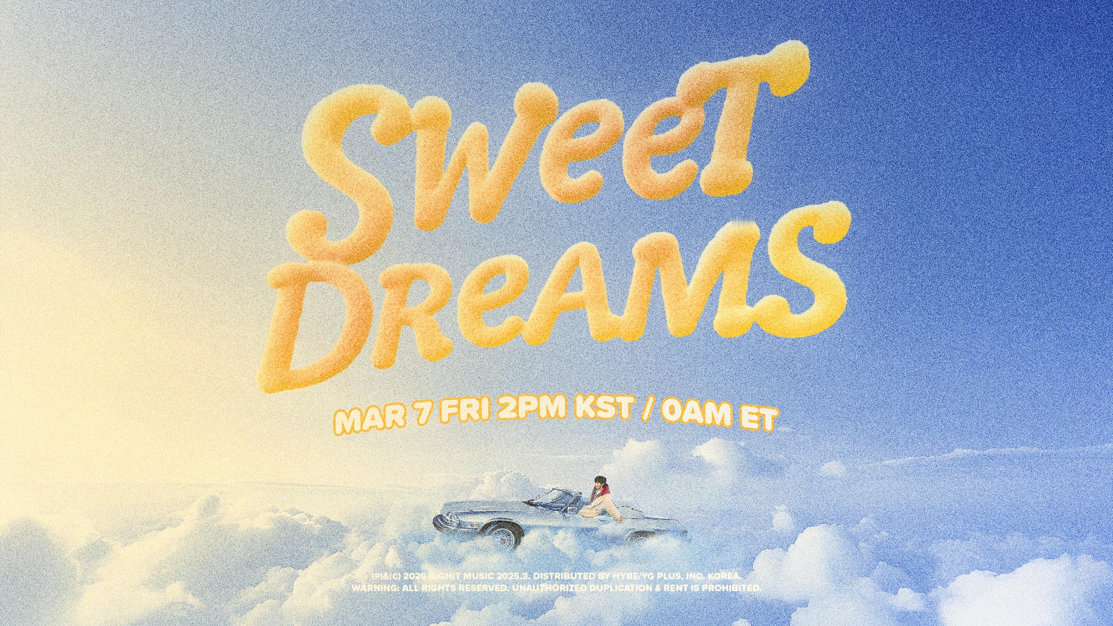 号锡单曲《 Sweet Dreams（feat.Miguel）》发行公告会出现在