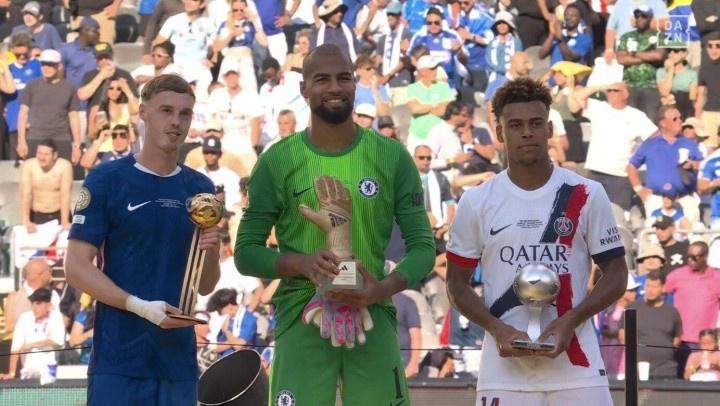 世俱杯各大奖项得主出炉2025世俱杯 世俱杯决赛，切尔西3-0战胜巴黎夺得冠军。