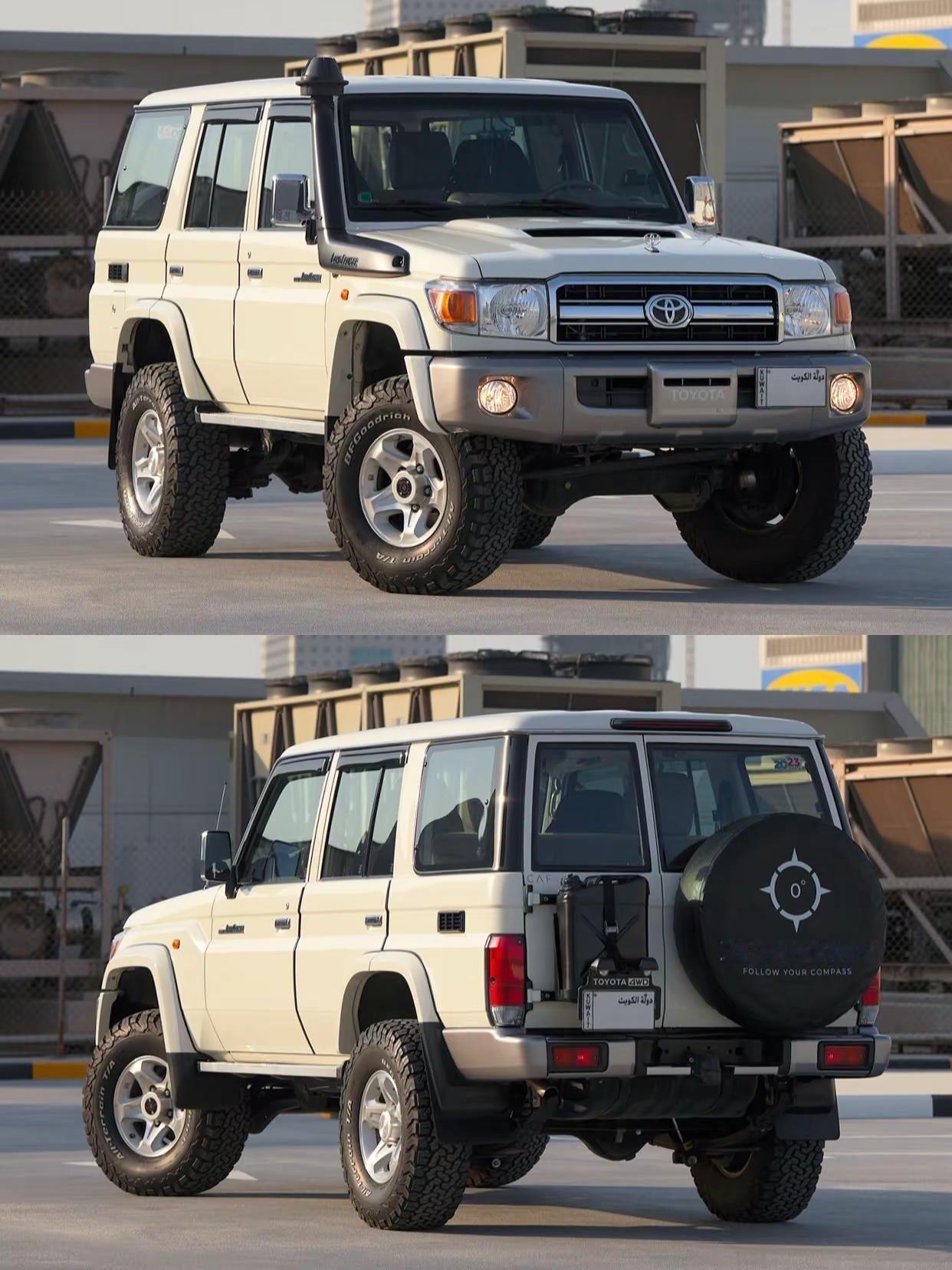 丰田兰德酷路泽LC79。2023款丰田兰德酷路泽LC79，是那种很难用“新车”两