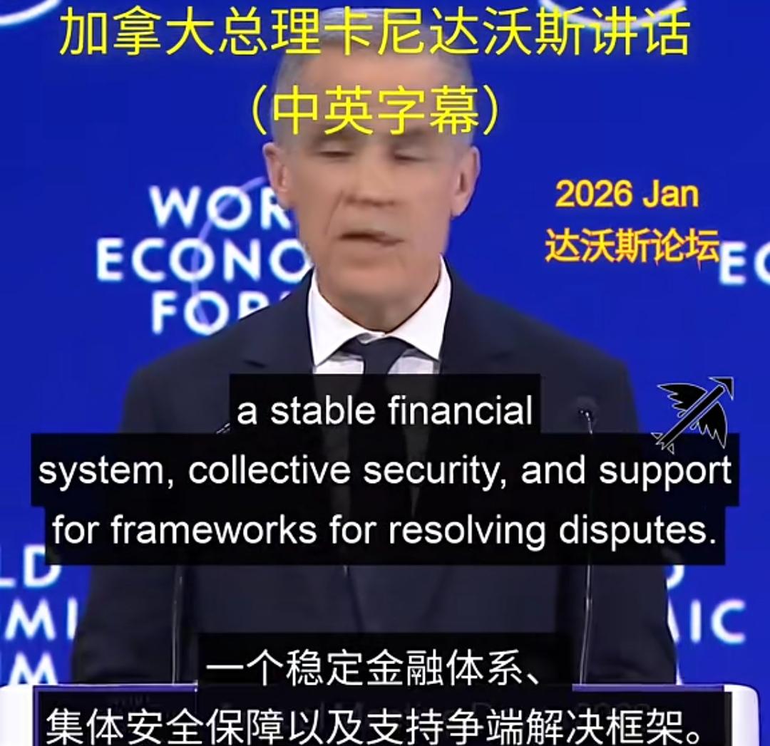 美国霸权让全世界伤痛！
      最近，加拿大总理在卡尼达沃斯论坛上说，基于规