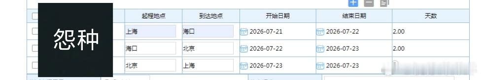 这工作真没法做了！沙壁老板给安排的出差！然后还说周二别太早走，不要都用上班时间通