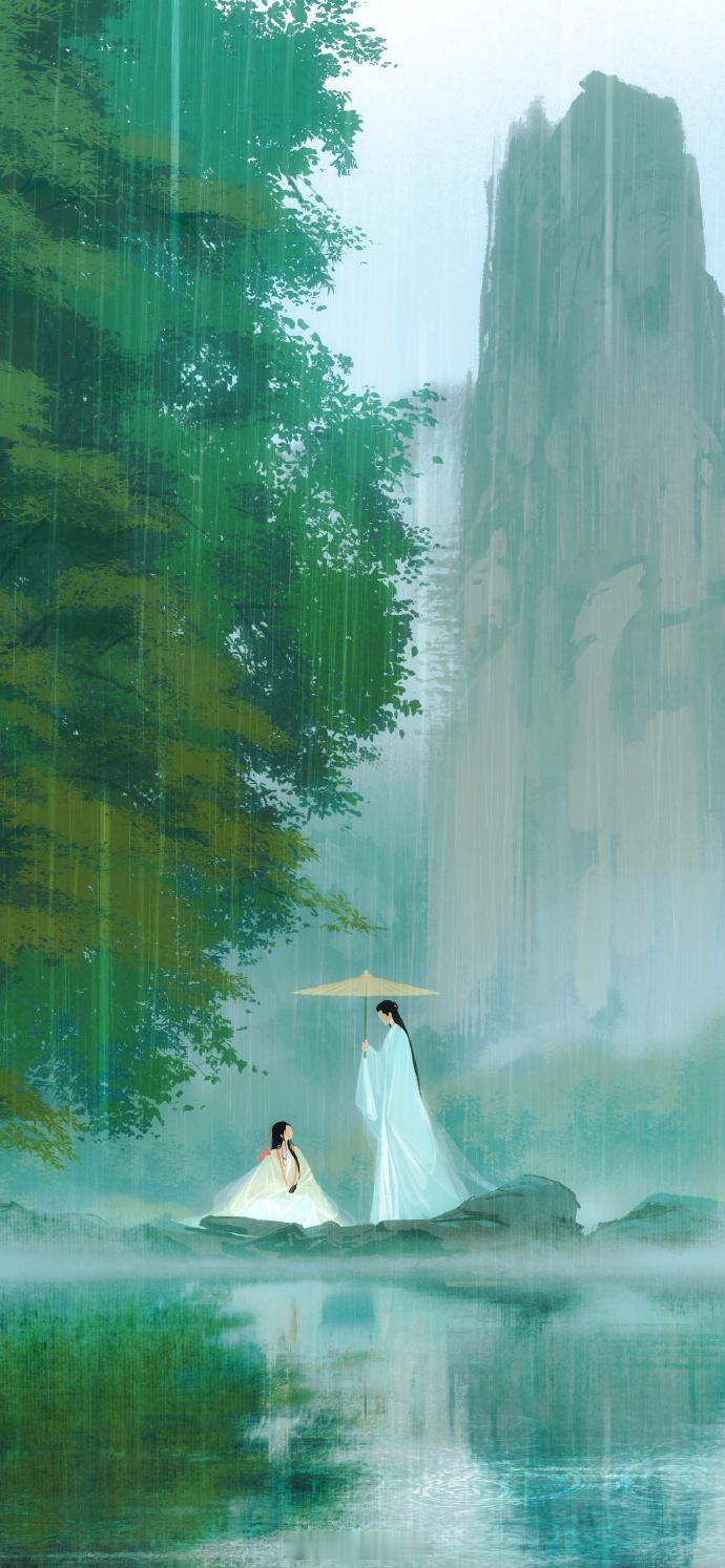 “人生纵有遗憾，斗转星移，百代过客，这一刻，他的身边有她，足矣。”——蓬莱客《长