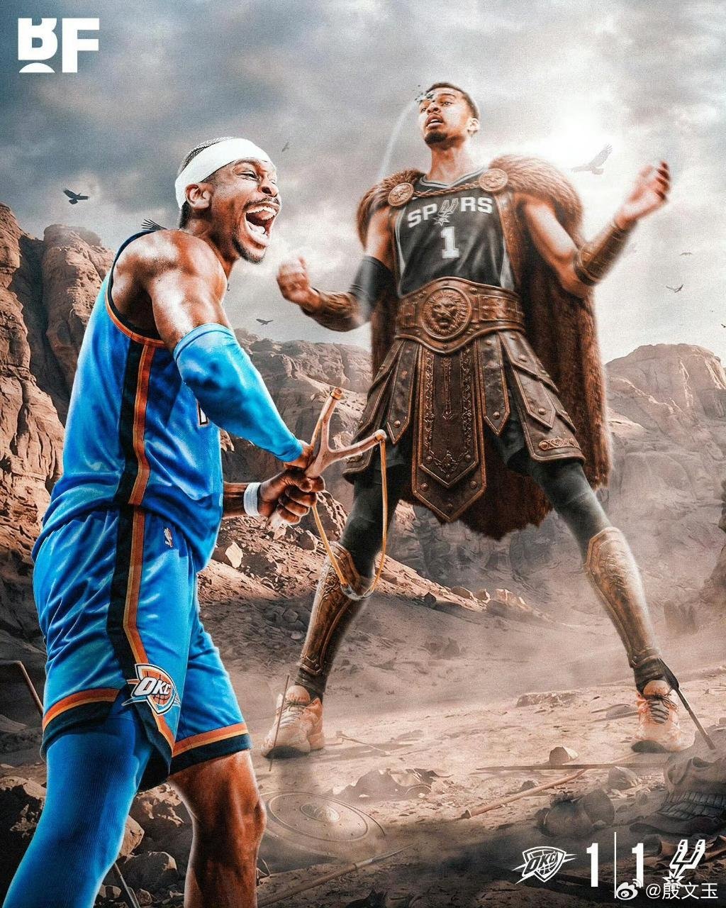 明天上午8点半，在五星体育电视直播西部决赛马刺VS雷霆G3。媒体和球迷都在讨论雷