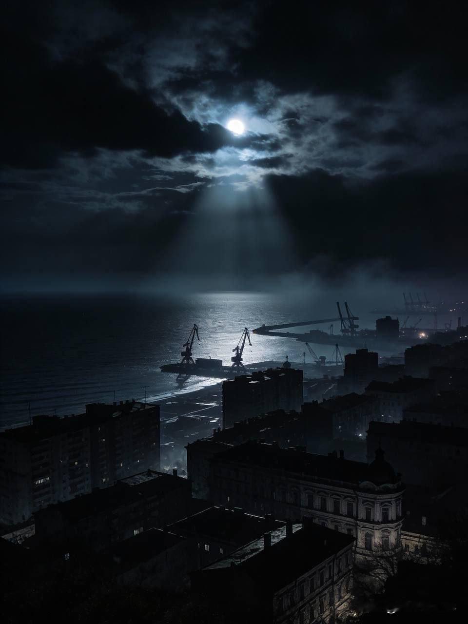 我的天呐，这就是没有电的奥德萨的样子！