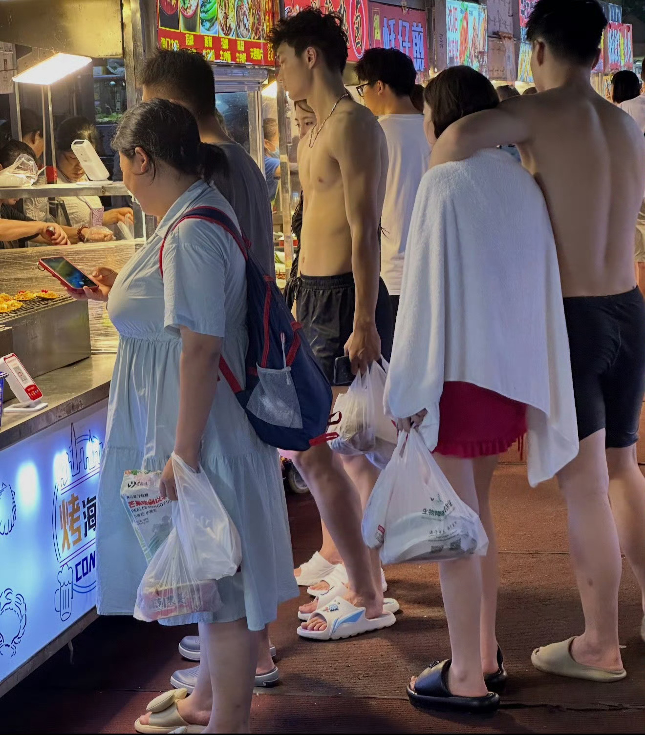 夜市！ 帅给力