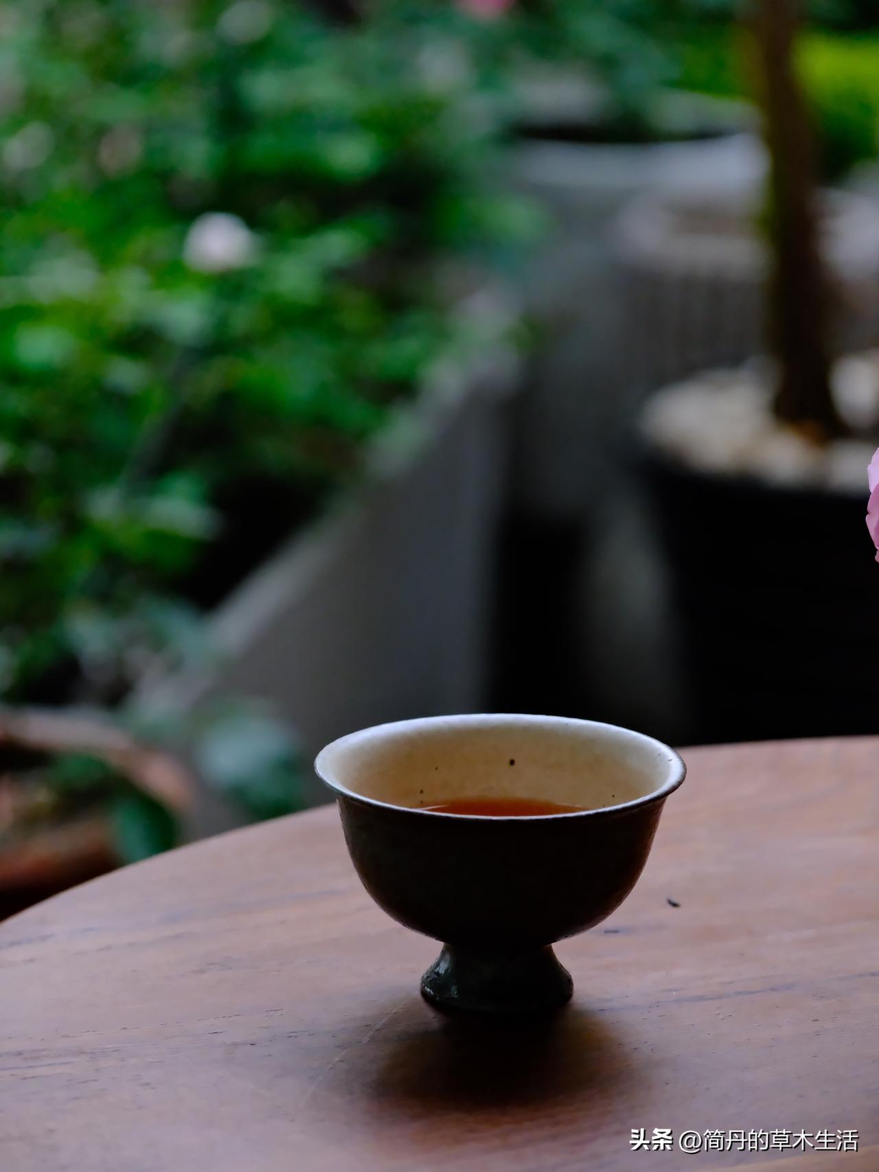 时晴时雨的一天，早晨两场急雨，之后放晴，傍晚又雷声滚滚，云层翻滚。坐在露台上，放