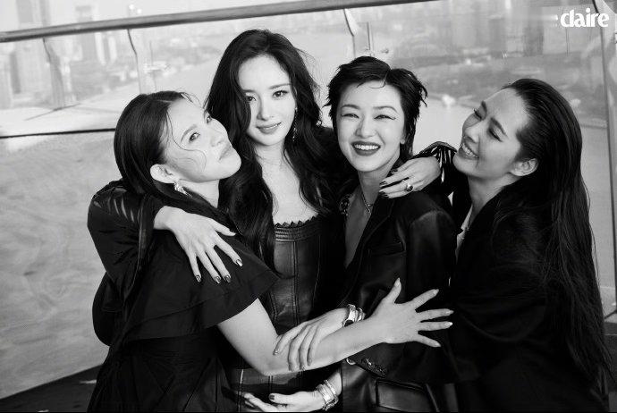 谢依霖曝和杨幂郭碧婷见面不能化妆 啊？小时代居然已经过去这么多年了吗😭 时代姐