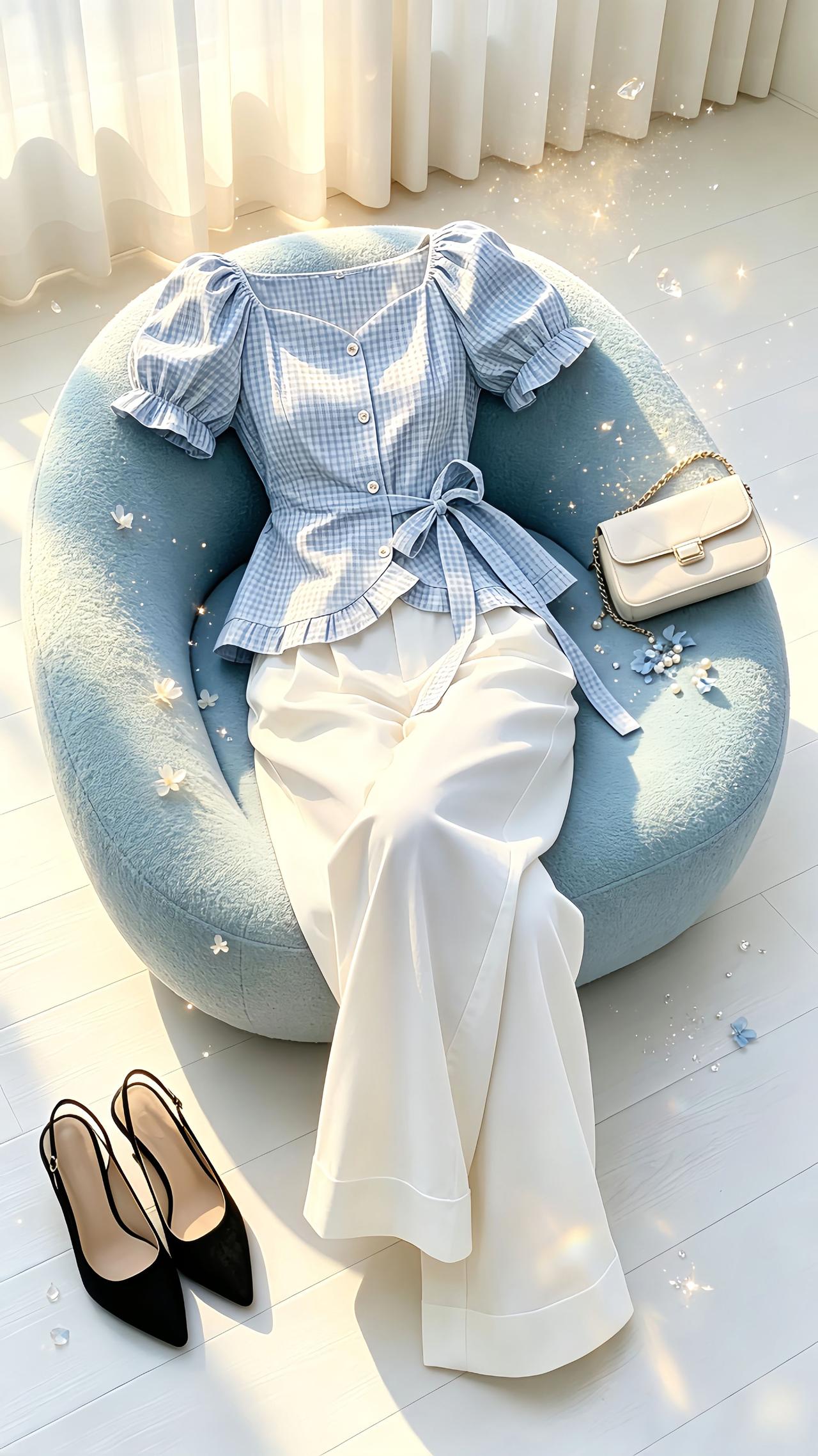ootd穿搭 夏季穿搭公式 分享夏季韩系穿搭 夏日显瘦穿搭指南 夏日新款极简穿搭