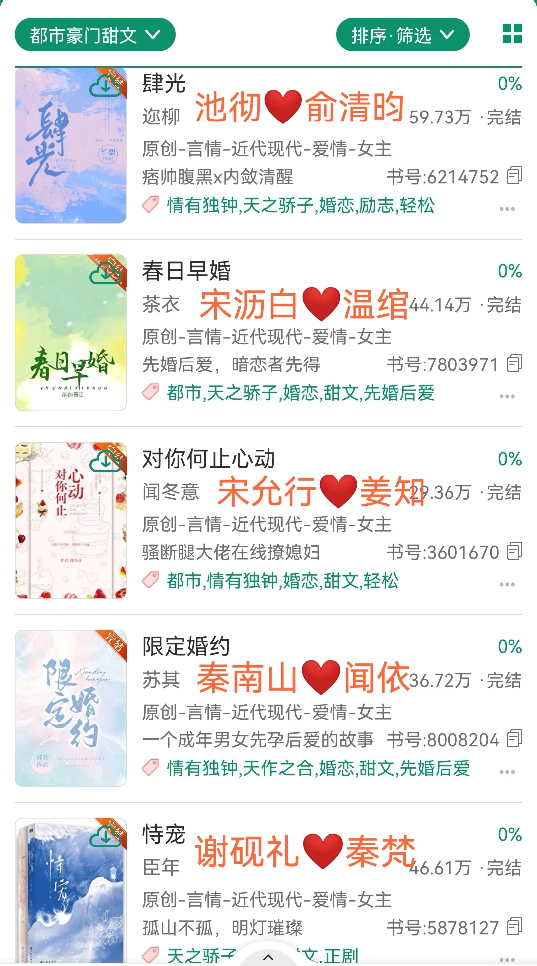 没有人能拒绝这么甜的豪门婚恋文!