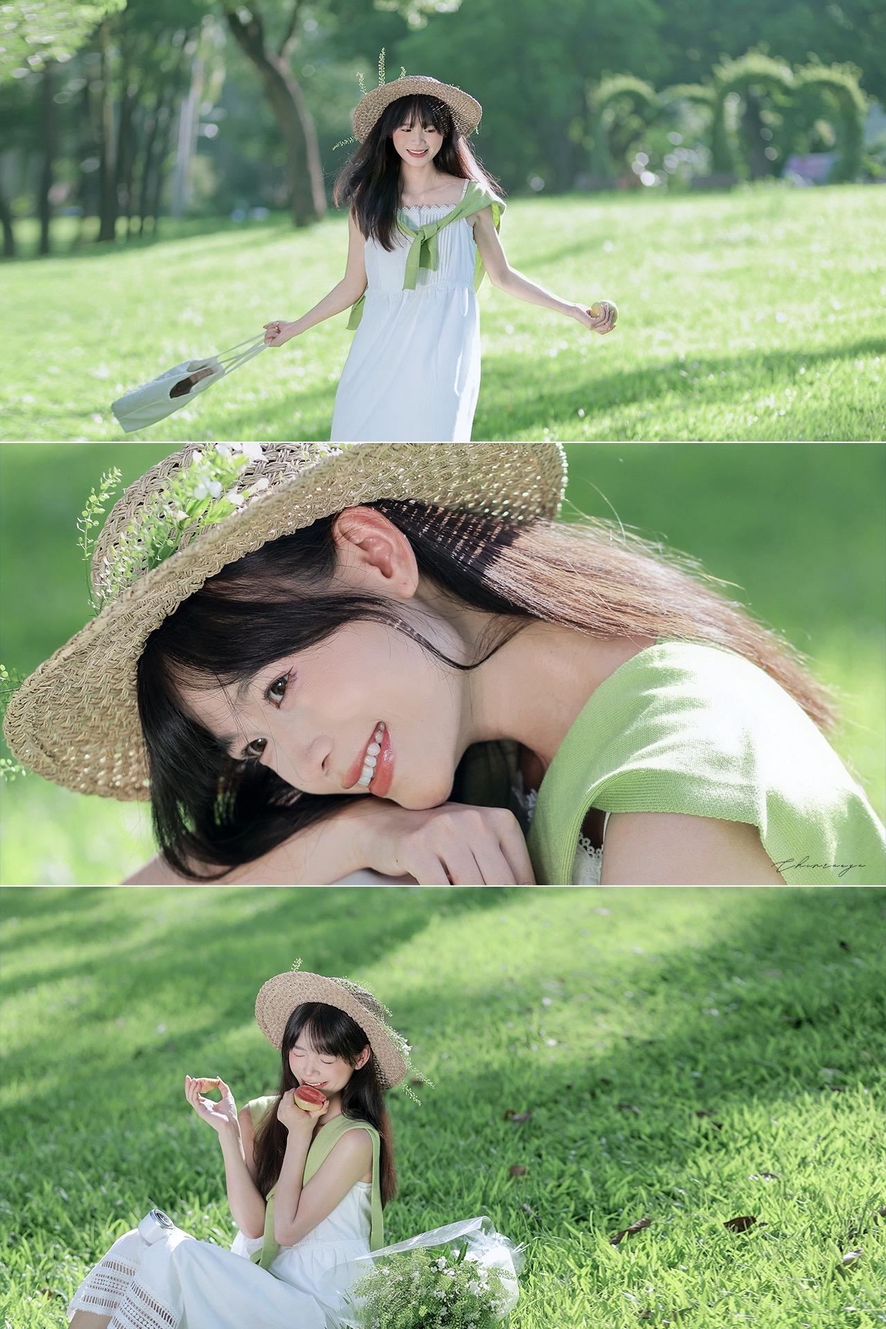 “绿色是生长着的夏天的脉搏”🍃。我喜欢绿色 因为绿色触目可及 它是温...