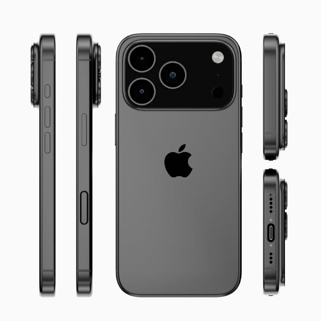 iPhone17Pro模具曝光 据说iPhone17 Pro真的长的和这差不多？