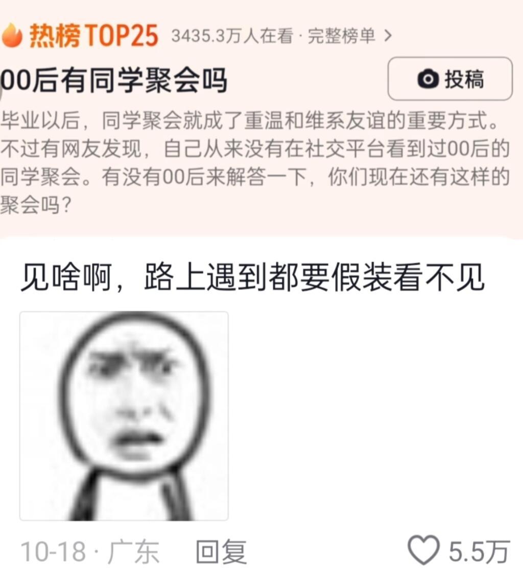 00后有同学聚会吗 