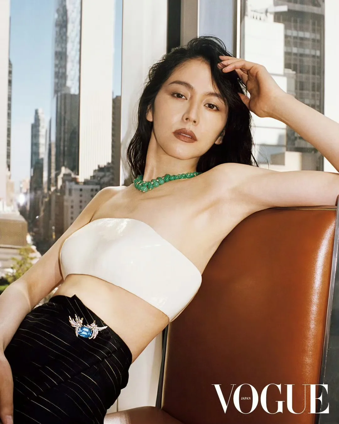 39岁的长泽雅美首登日版VOGUE，表现力真好
