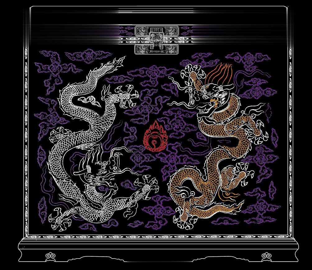 #馒头控的日常# 晚课，基本把金匮的细节画全了，可惜拍不到顶部[泪] ​​​