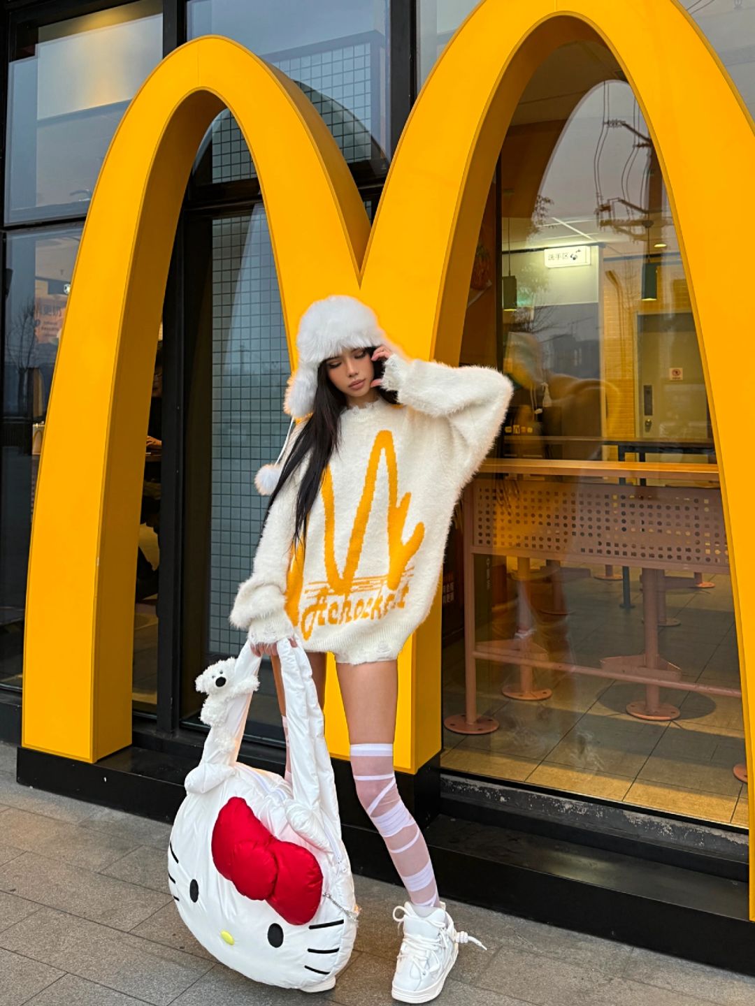 🍔 𝐤𝐢𝐭𝐭𝐲联名麦门૮₍ꐦ -᷅ ⤙ -᷄ ₎ა