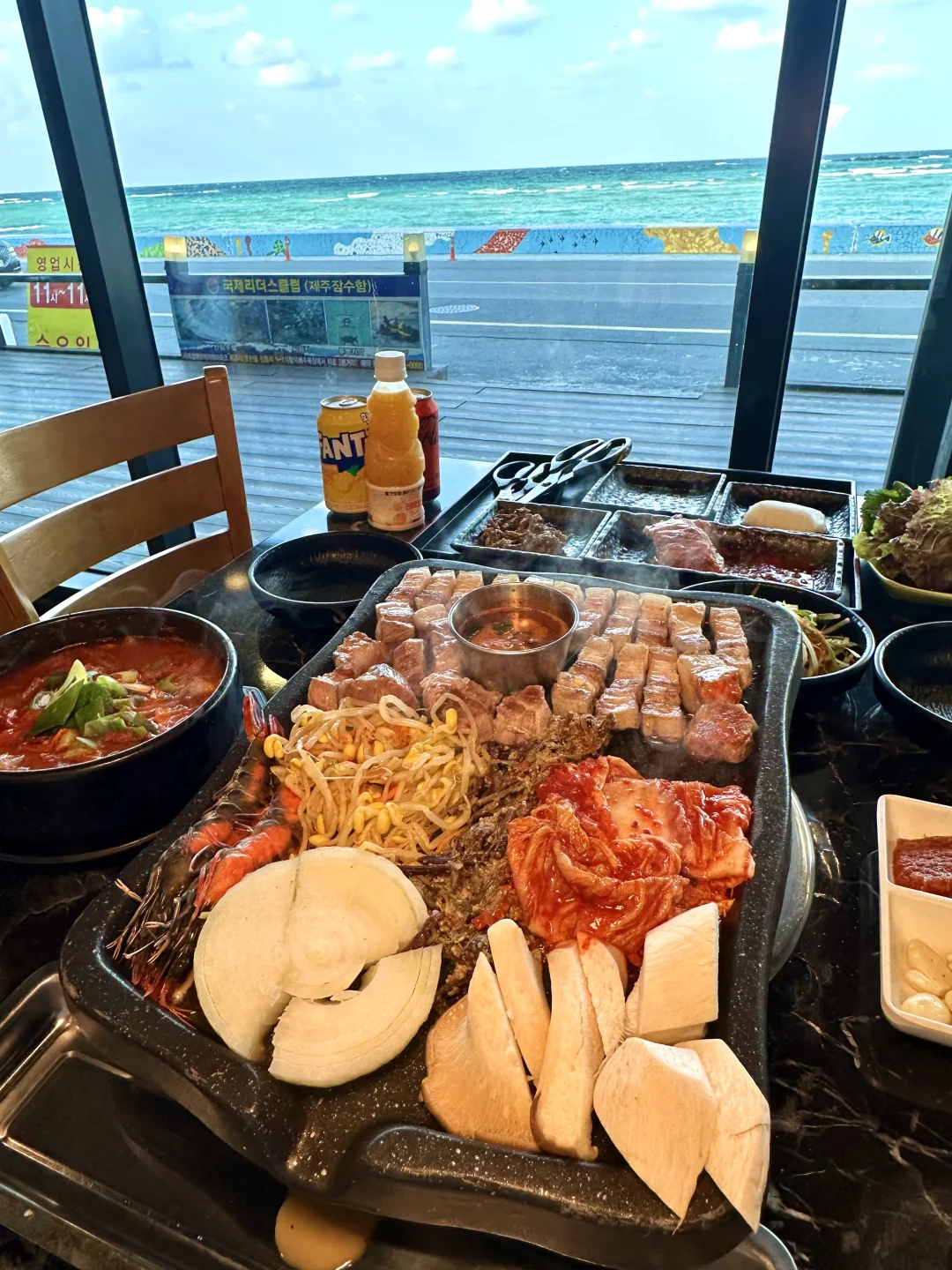 济州岛咸德无敌海景烤肉