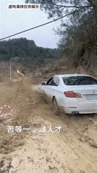 大家帮忙看下
是真事儿还是拍段子呢？
最开始，确实看的想打人呢！
这样的路，这样