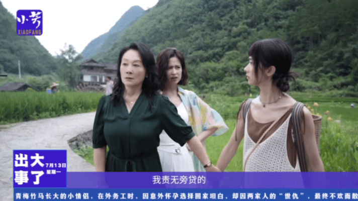 颖儿王姬吵架戏互撕头发电视剧小芳 刷到这段名场面直接看呆，杨凡梅和大姑积怨已久彻