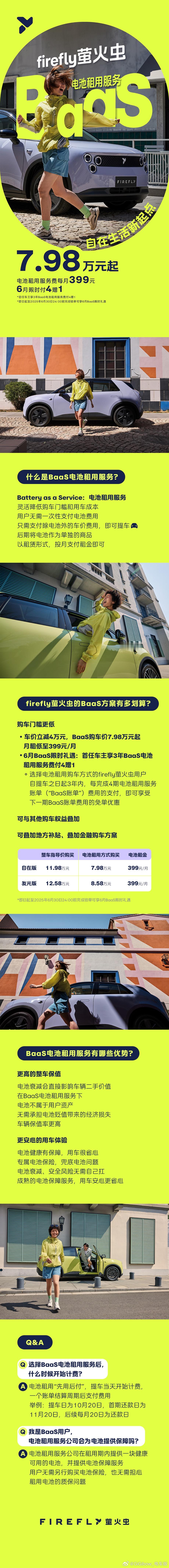你告诉我？？这是BaaS完多少钱？？firefly萤火虫大v聊车 ​​​