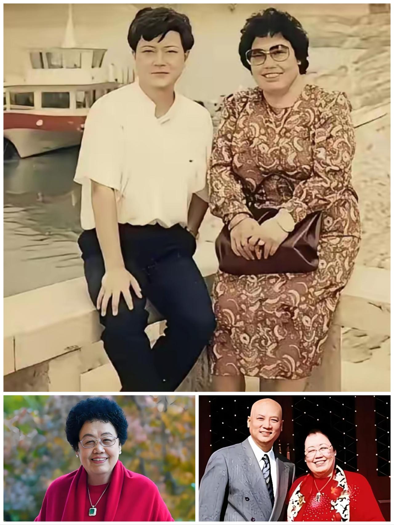 1959年，18岁陈丽华与北京电信系统某高管结婚，生了1子2女后，俩人和平分手，