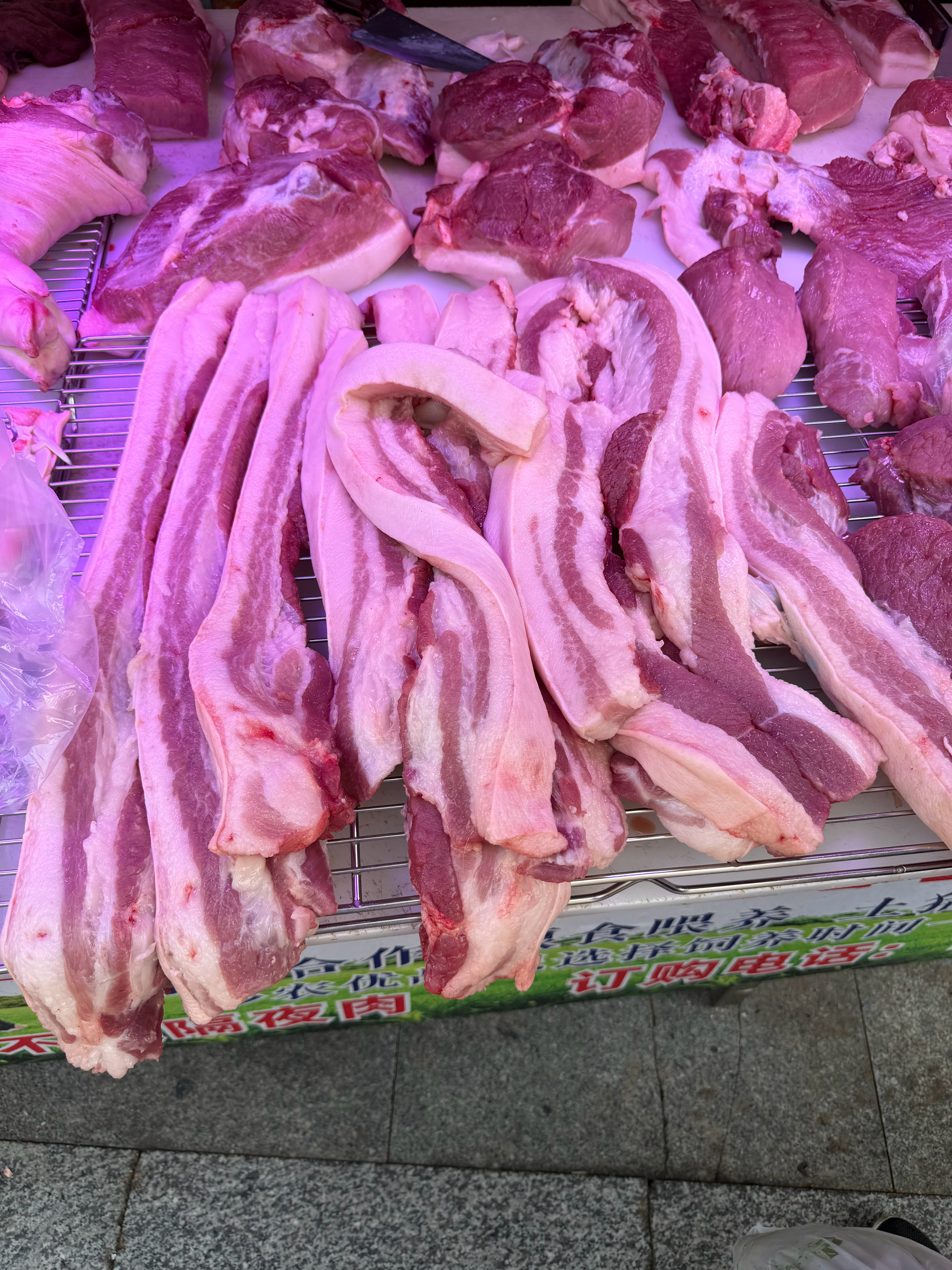 窝趣，五花肉10元1斤，这可是深圳，价格感动人 深圳·前进村市场