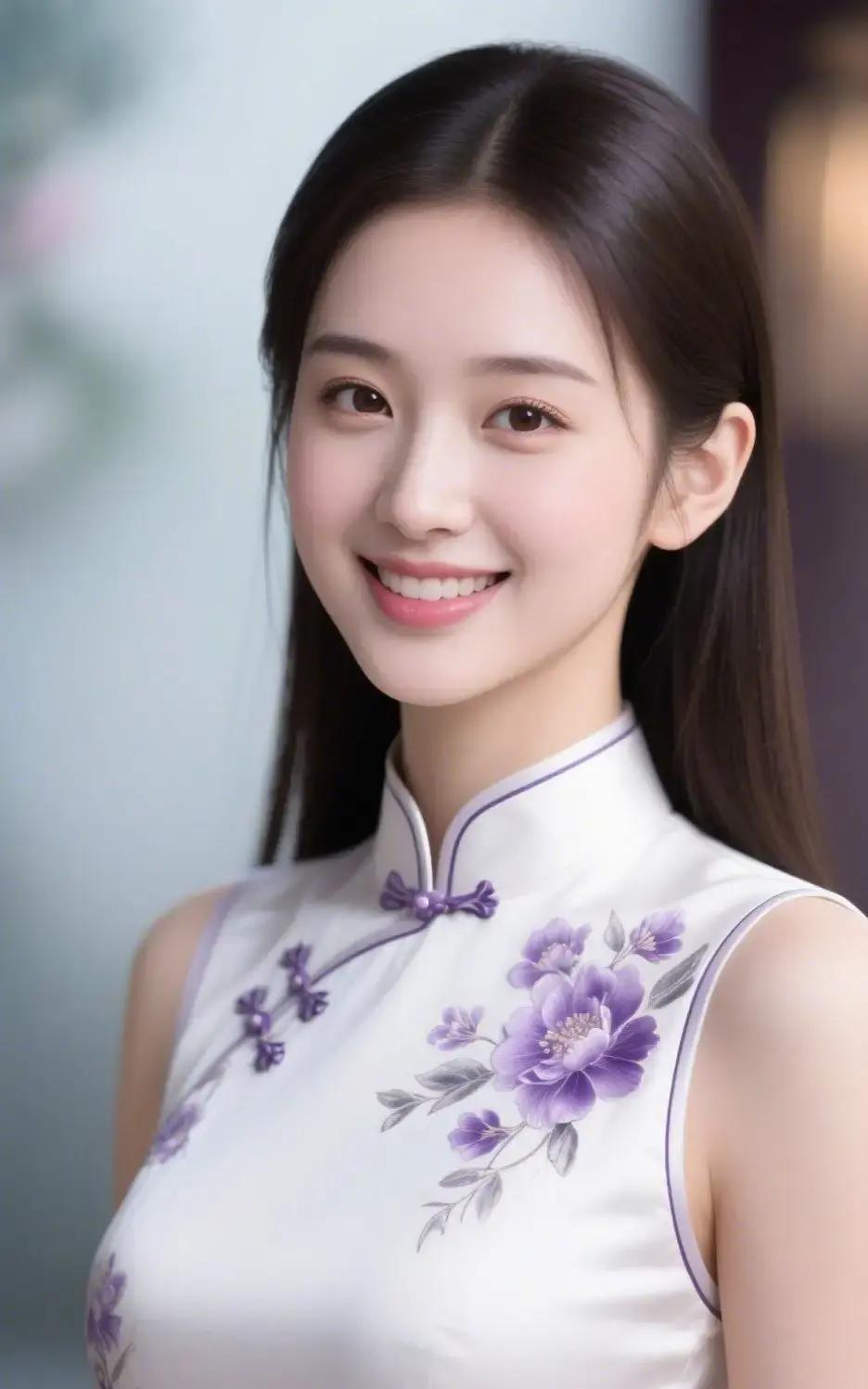 刷到素襟紫香旗袍店上新，月白缎面绣紫藤，模特立在那儿像从画里走出来。

杭州工作