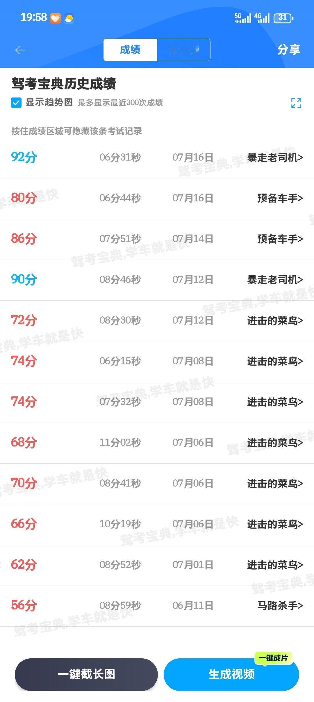 摆烂半个月了我哭了 科四我真求你了 