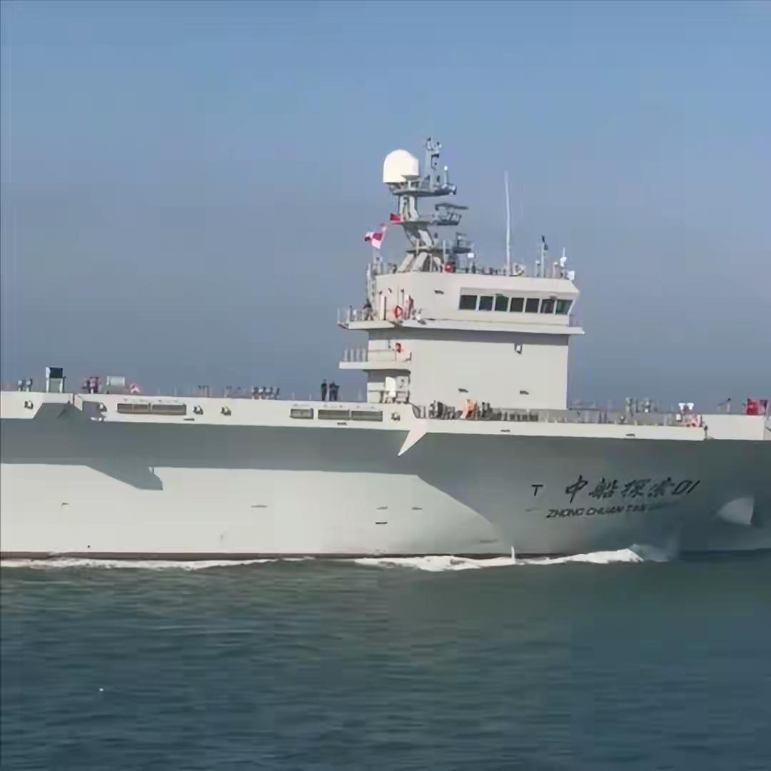 既然是冠名“探索01”号，满载排水量1.5万吨级别的无人机航母，那显然还有探索0