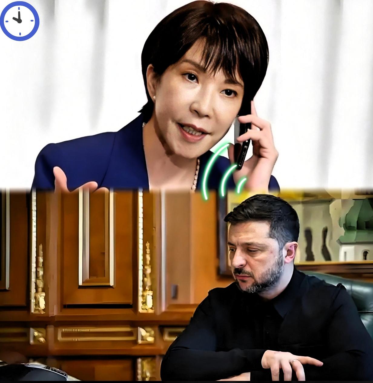 快讯！快报！
泽连斯基和高市早苗通电话了
日本援乌搅动俄乌博弈

就在11月5日