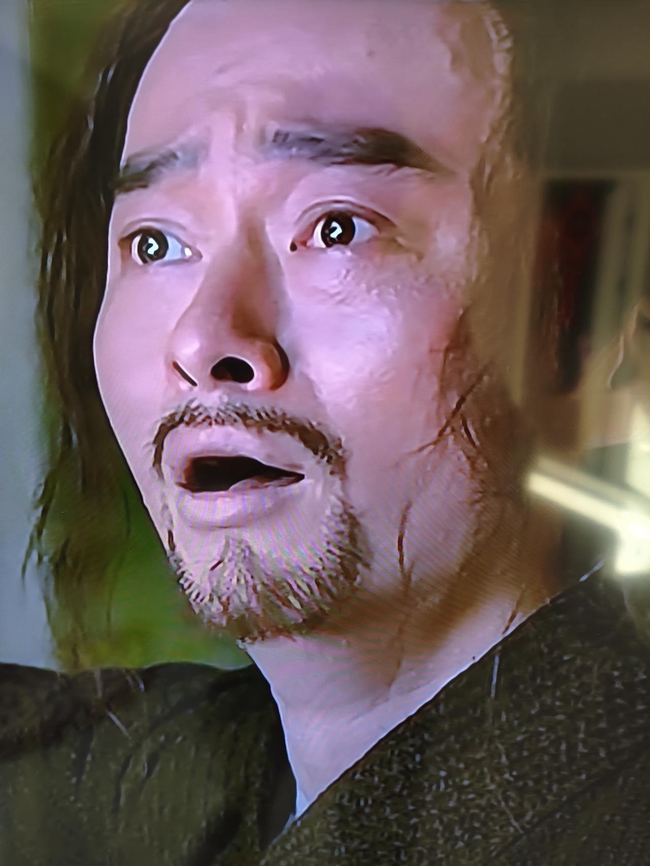 这是沙溢吗？像又不像，到底是不是？此图是电视剧《武松》里林冲形象。