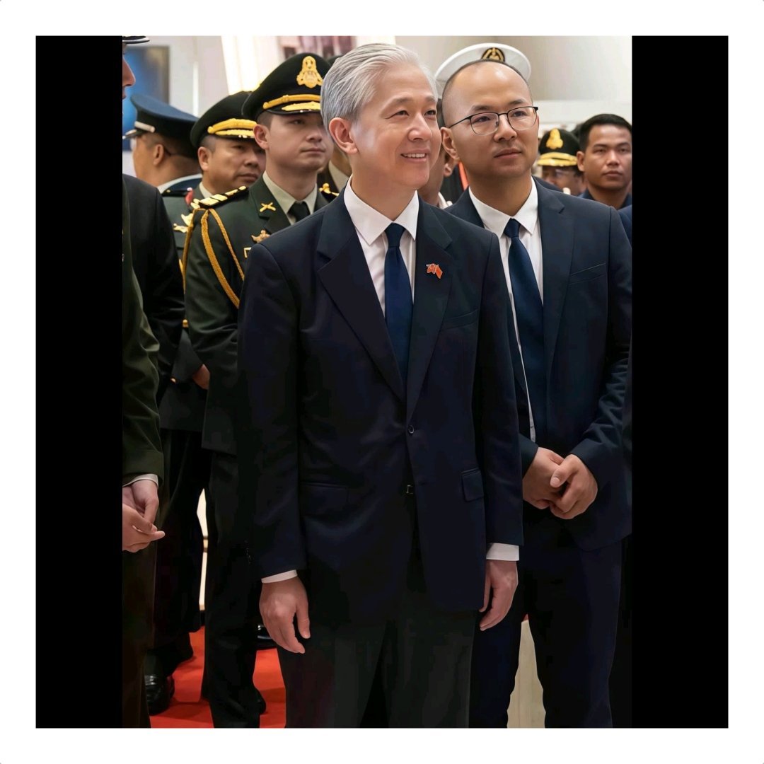 汪文斌交流 图片来源于网络 