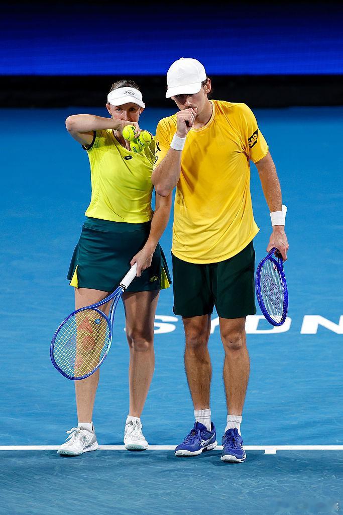 澳大利亚小组第一出线2026联合杯 悉尼赛区D组混双决胜，亨特/德米纳尔以6-2