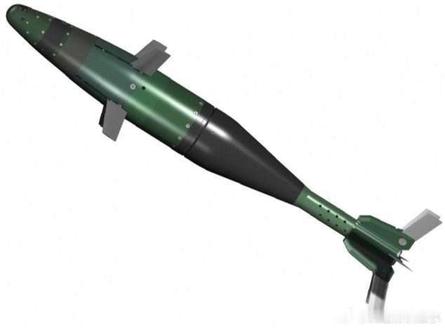 【#兵器欣赏#：#武器装备#  以色列“铁刺”120毫米制导迫击炮弹】 ​该炮弹