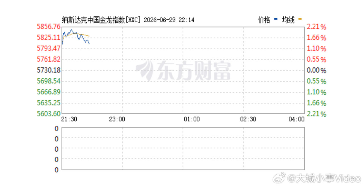 【中概股全线飙升大涨】中国金龙指数大涨超2% 6月29日美股开盘后，中概股集体上