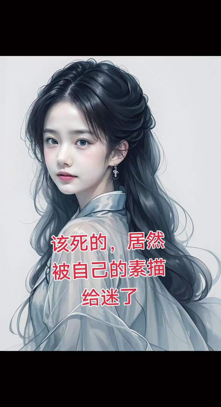 拍同款素描。