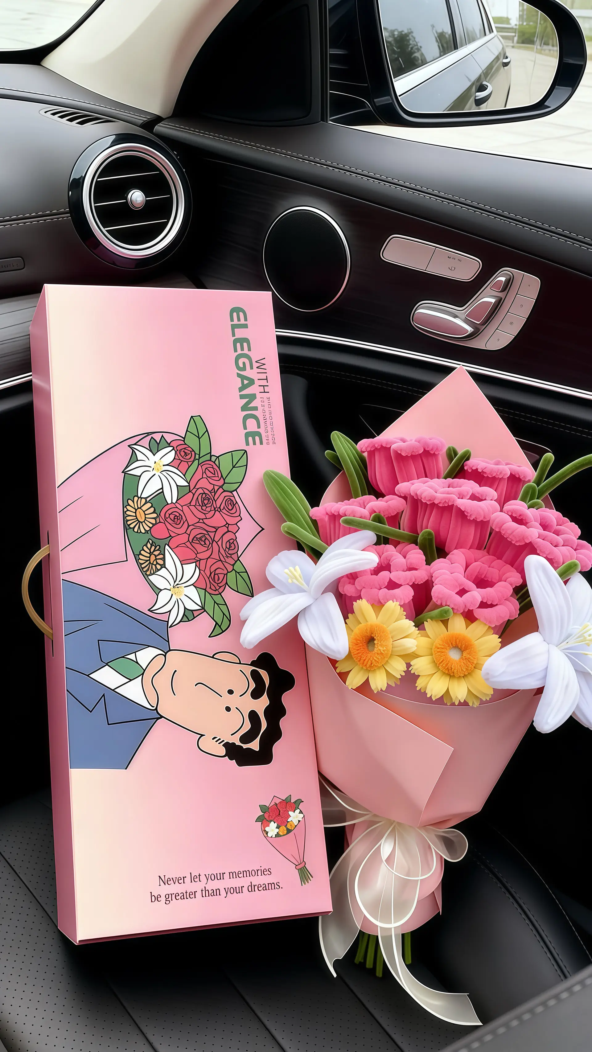 送女生花束 花束 情人节 情人节礼物 美伢同款