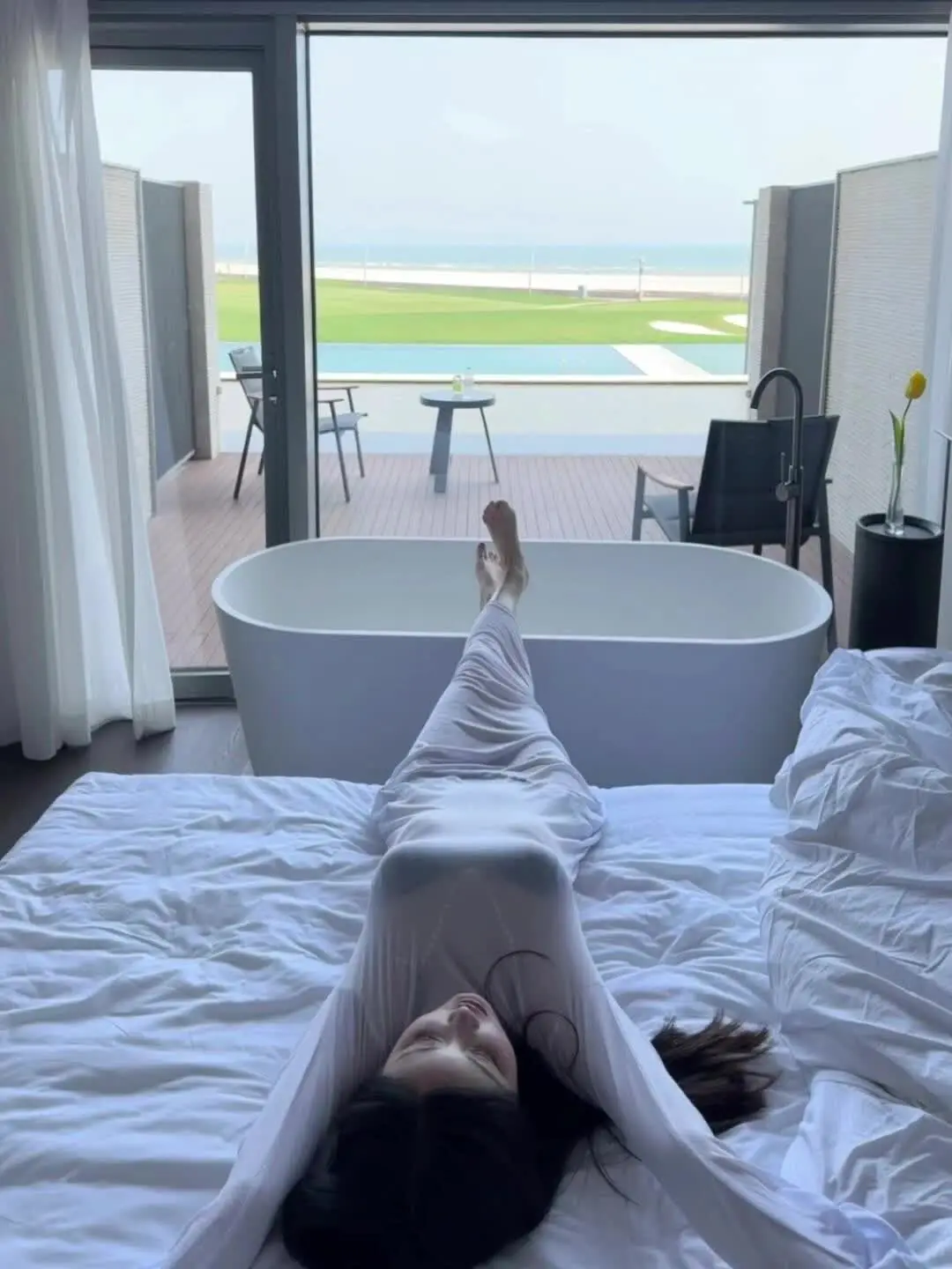 甜妹穿搭 身材天花板 甜美女孩 清纯甜美