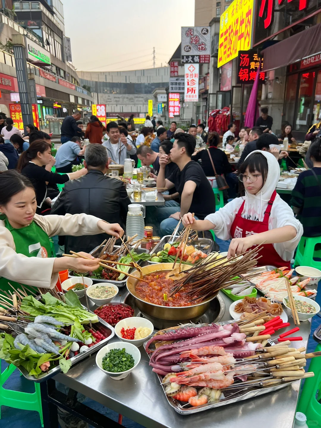 感谢霞姐！！让我吃到一口落泪的串串…