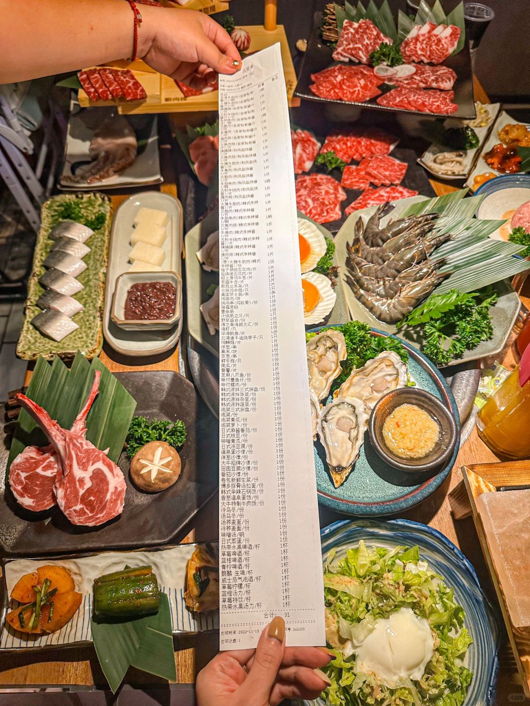 广州的！和牛任吃！海鲜任吃啊！！！