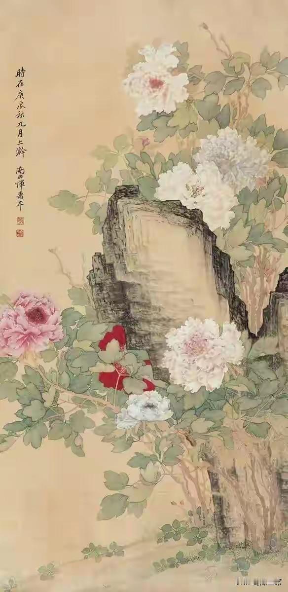 恽寿平，明末遗民，早年善山水，后专攻花卉。主张写生贵在传神，追求活色生香。

恽