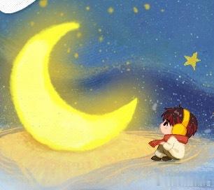 我们一起看月亮爬上来🌙 ​​​