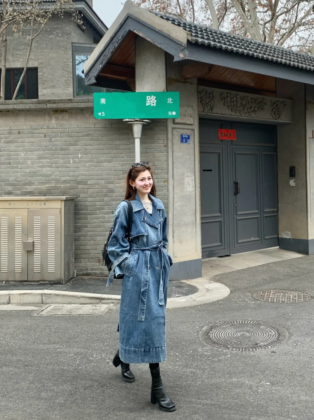 ✨斥巨资买了件早春牛仔外套👀……