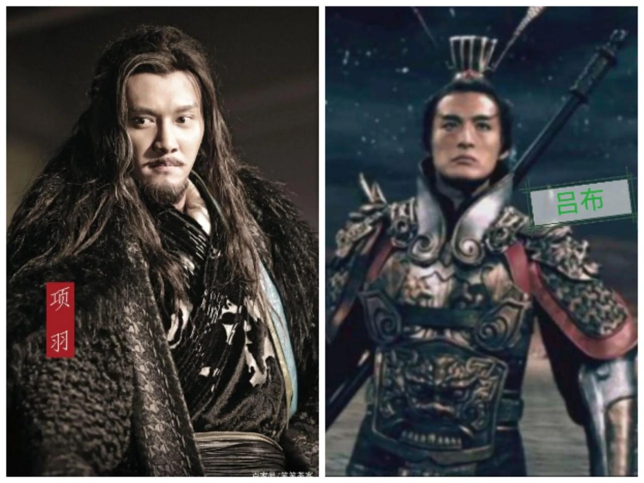 这两位都是男人中顶尖的存在，
一个号称“千古无二”，
一个号称“人中吕布”。
一