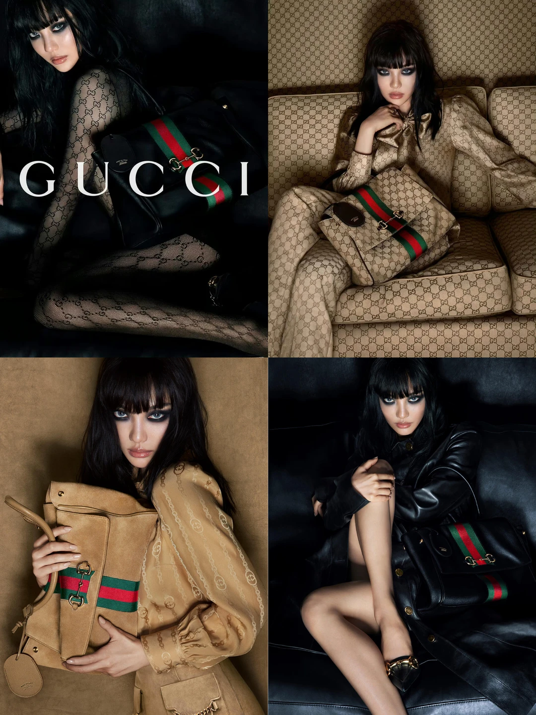 宁艺卓拿下首支Gucci全球广告大片！
