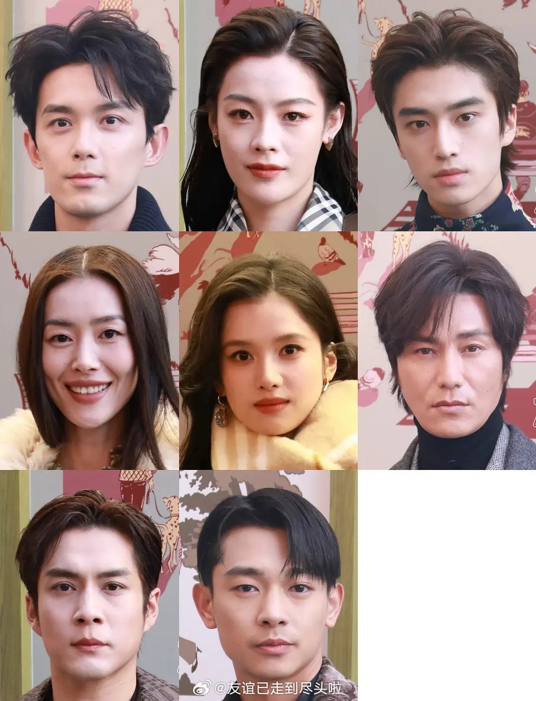 本次巴宝莉活动怼脸图，谁的状态明显很好？吴磊、陈丽君、张康乐刘雯、张婧仪、陈坤韩