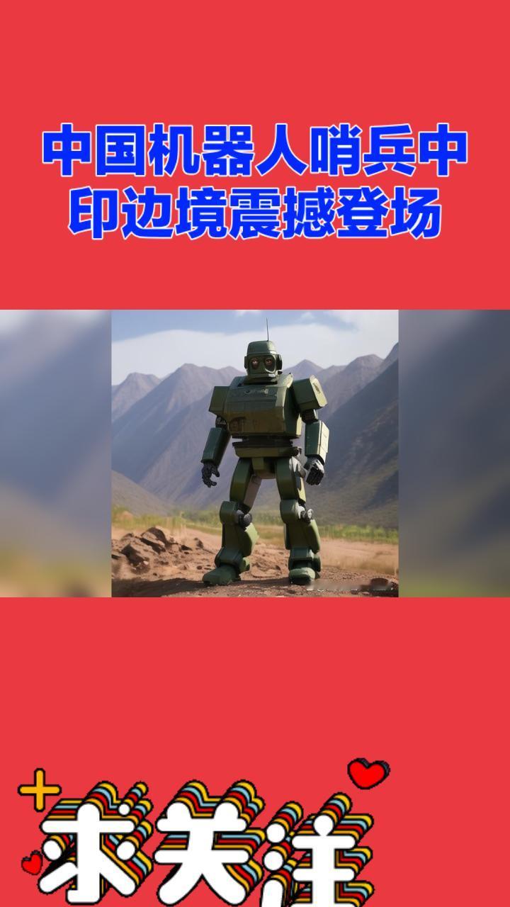 【中国机器人哨兵中印边境震撼登场！边境新时代开启，印度网民笑中藏忧，科技强国的崛