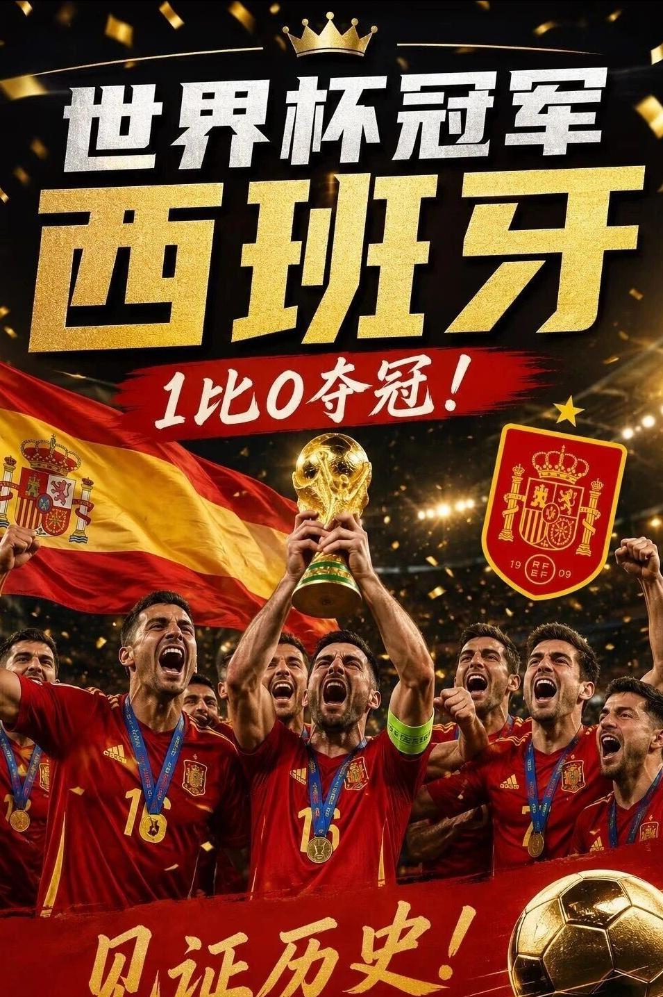 盘点2026世界杯十大最印象深刻的球员和球队！

最成功的球队——西班牙，赛前不