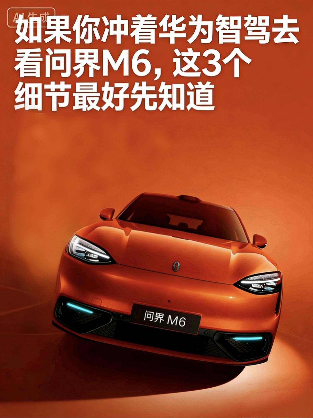 上周路过华为店，顺手拍了几张问界M6的照片。回来整理素材的时候，有些话想说。
先